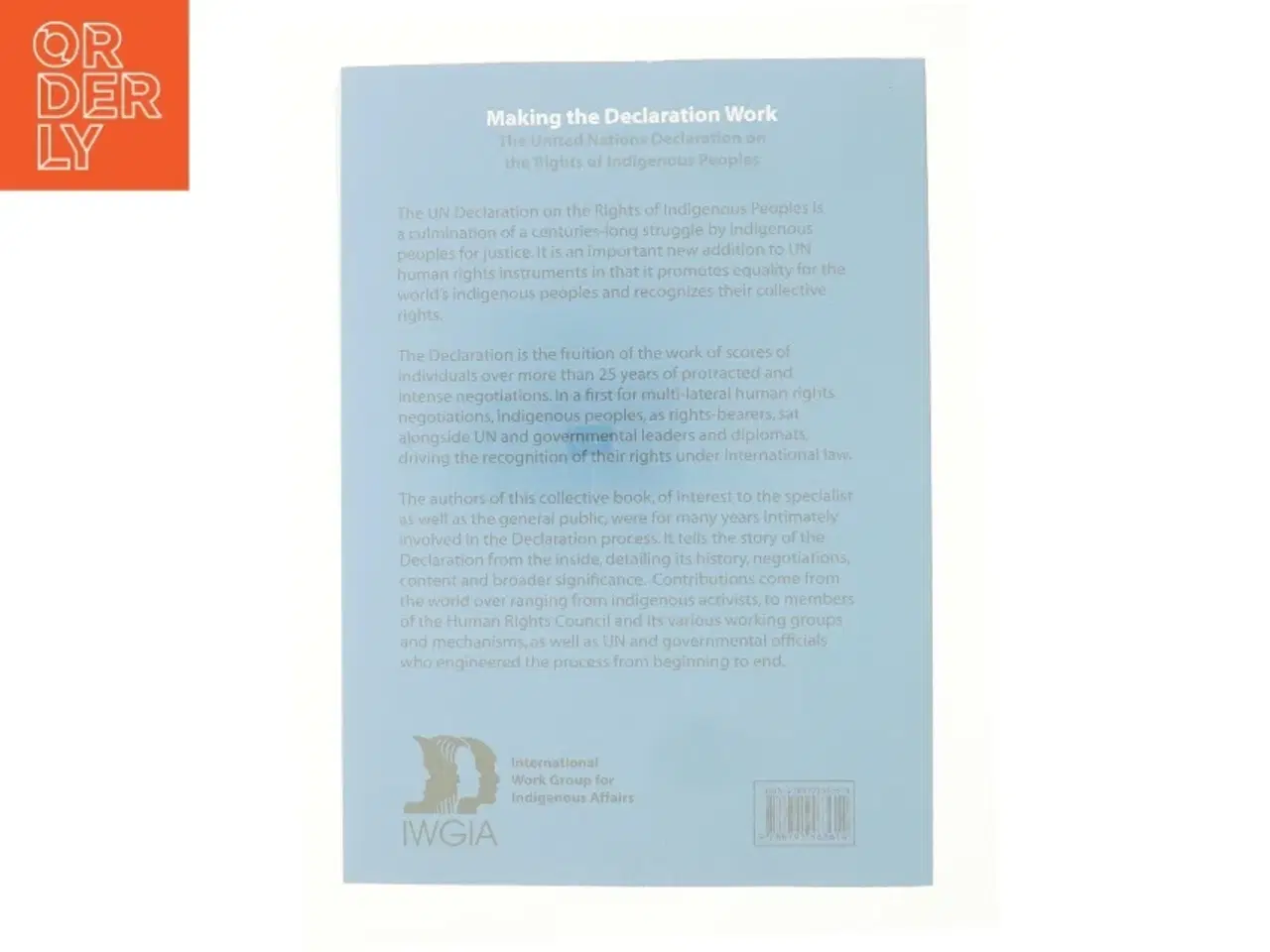 Billede 2 - Making the Declaration Work: the United Nations Declaration on the Rights of Indigenous Peoples (Bog)
