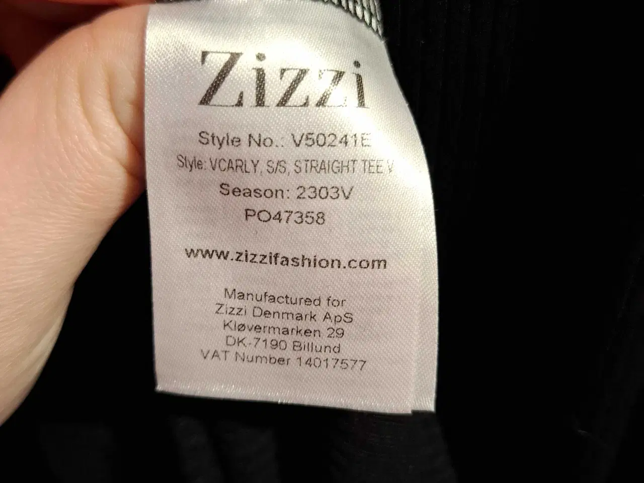 Billede 4 - Sort bluse fra Zizzi I XL