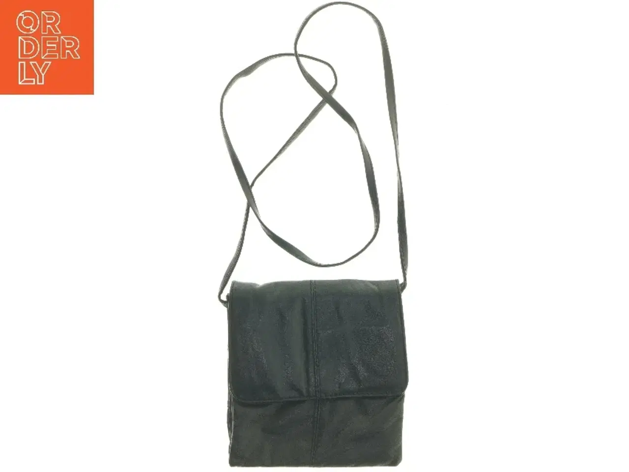 Billede 1 - Svar taske med skulderrem (str. 20x19 cm)