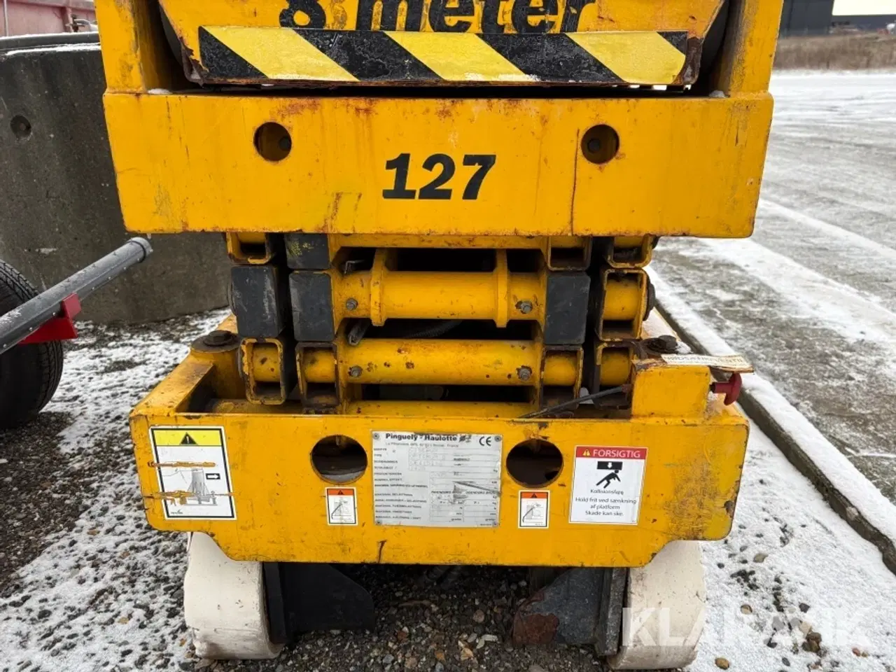 Billede 12 - Sakselift Pinguely - Haulotte Optimum 8