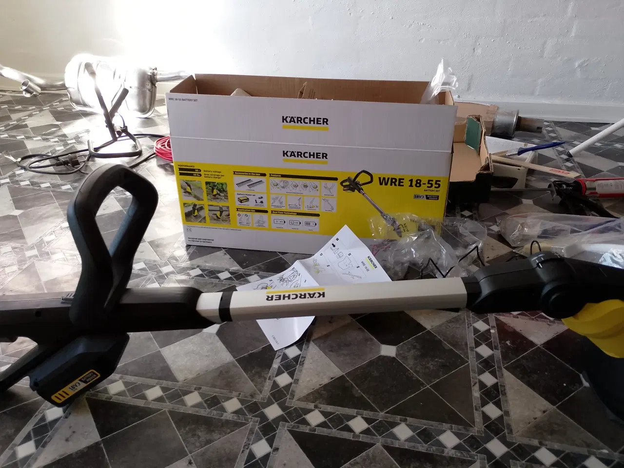 Billede 3 - Kärcher, Ukrudtsfjerner, inkl. batteri, WRE 18-55,