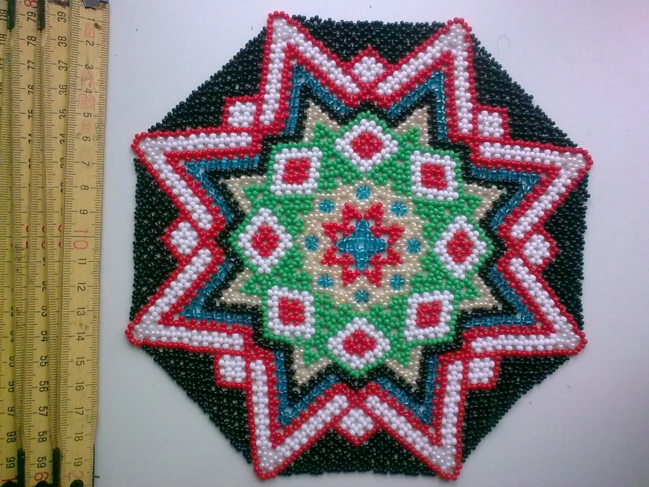 Billede 10 - Grøn VINglas dansk RETRO 12 stk. & stjerner