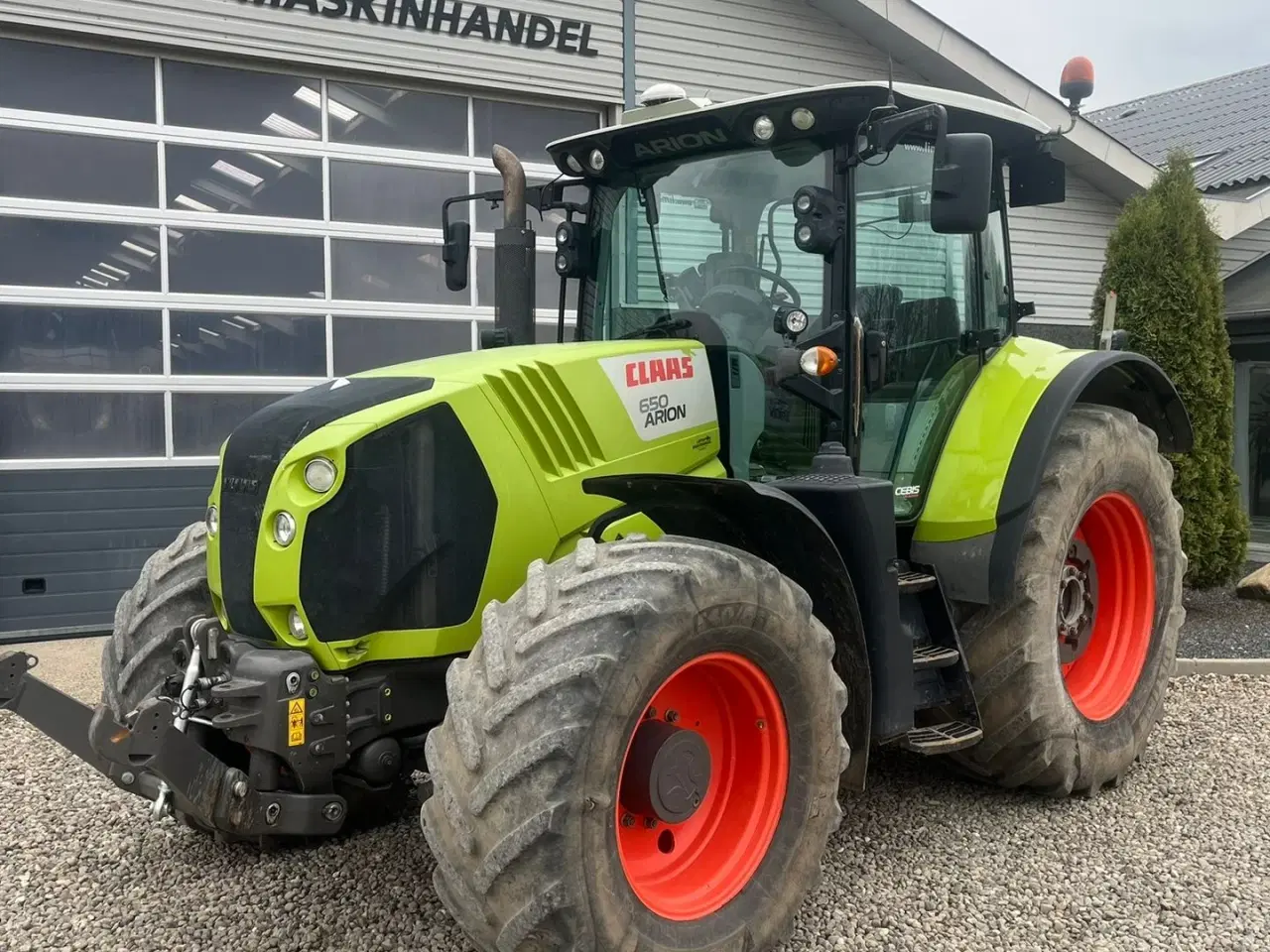 Billede 2 - CLAAS ARION 650 Cebis med frontlift