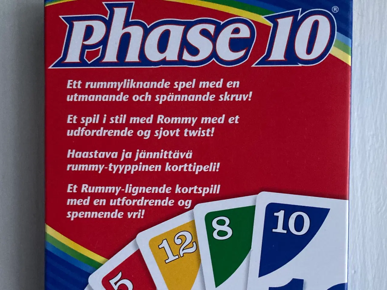 Billede 1 - Phase 10 - Kortspil. Helt nyt!