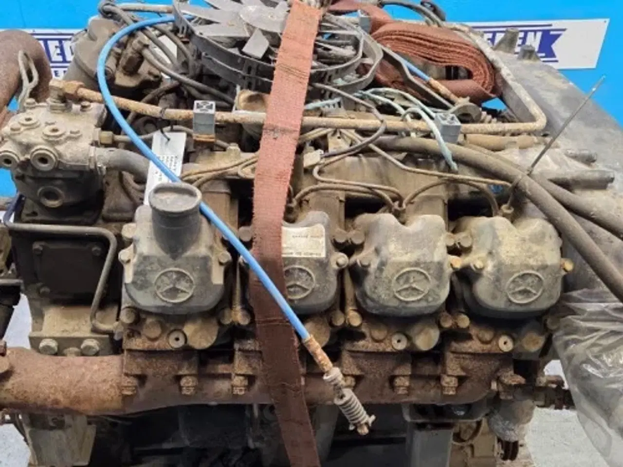 Billede 7 - Mercedes OM442 Motor 442.900-000-853322