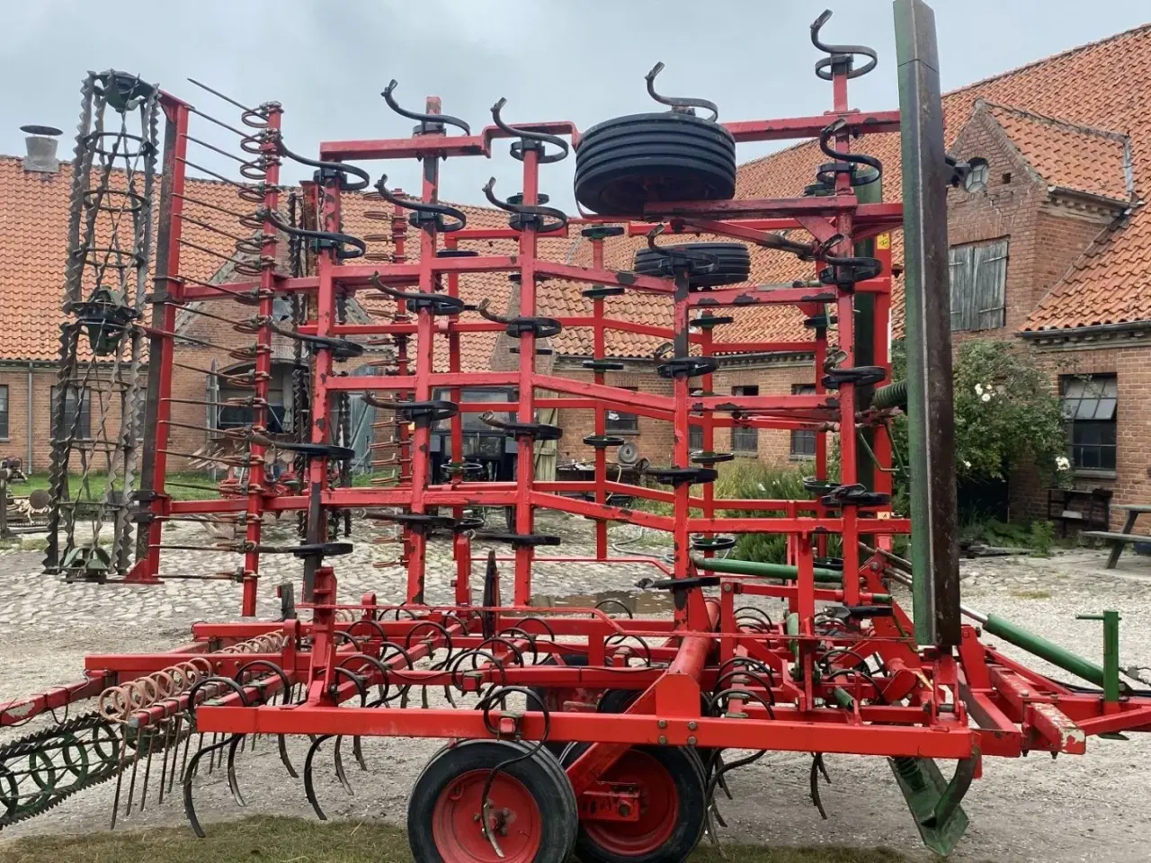 Billede 8 - Scan Agro 6,8 meter med planerplanke, efterharve og rotorsmulrer.