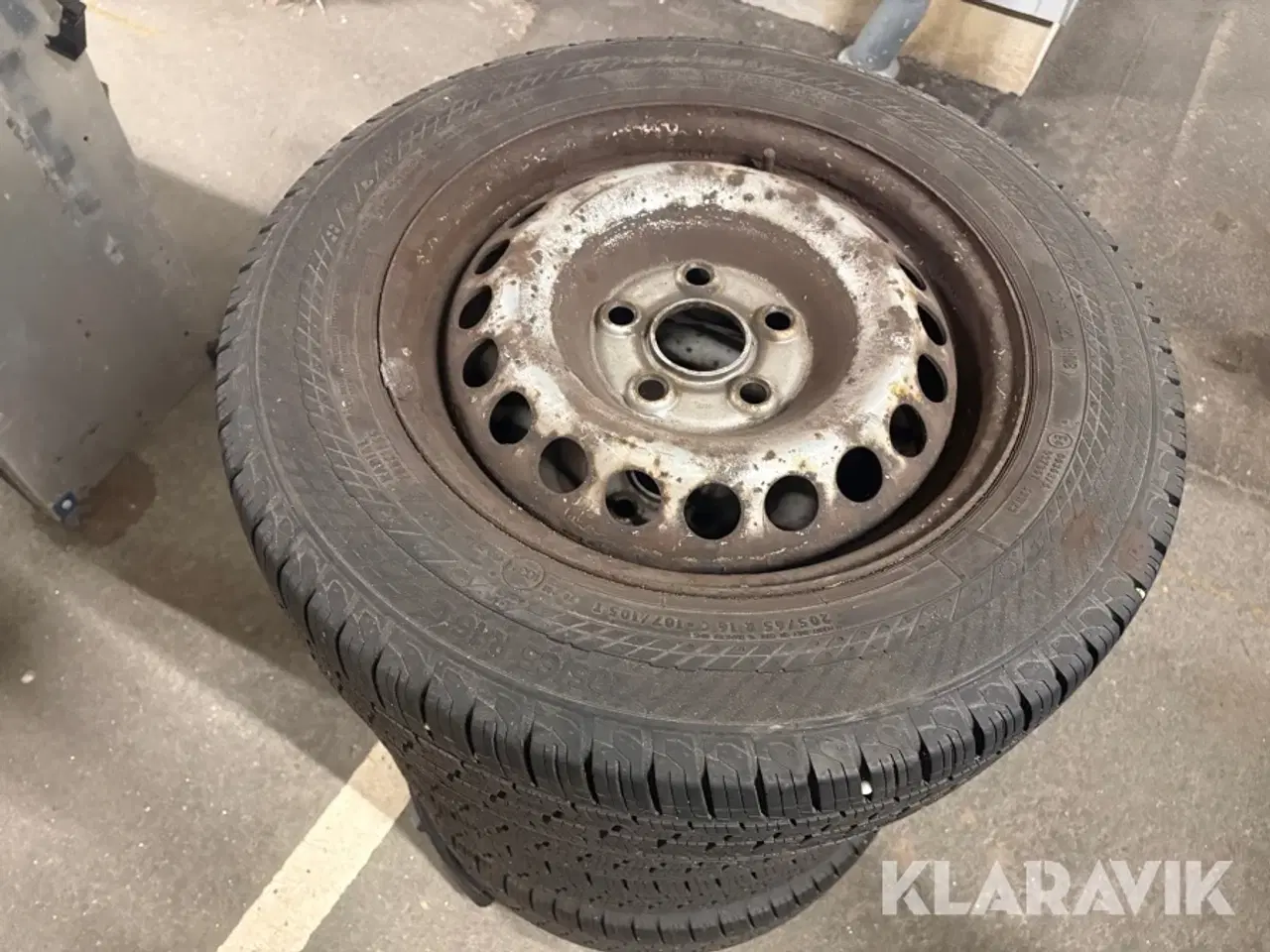 Billede 2 - Dæk med fælg Continental - 4 styks