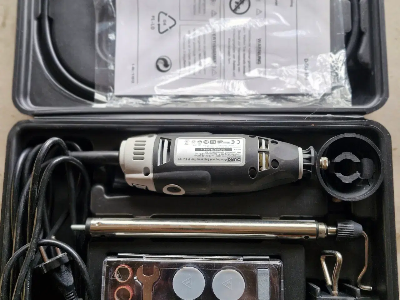 Billede 1 - Multisliber med Dremel tilbehørsæske