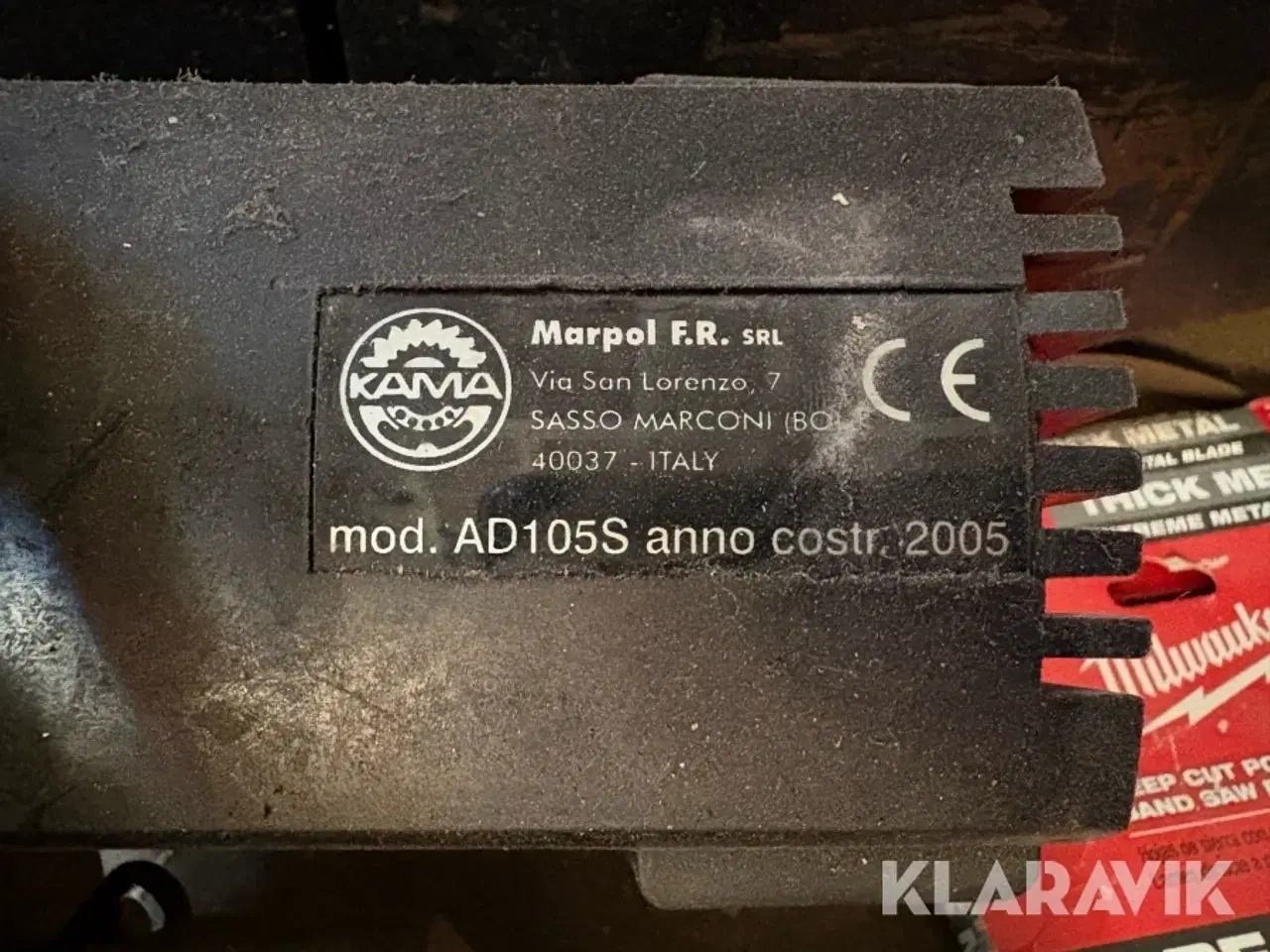 Billede 5 - Båndsav Kama AD105S inklusive ekstra klinger