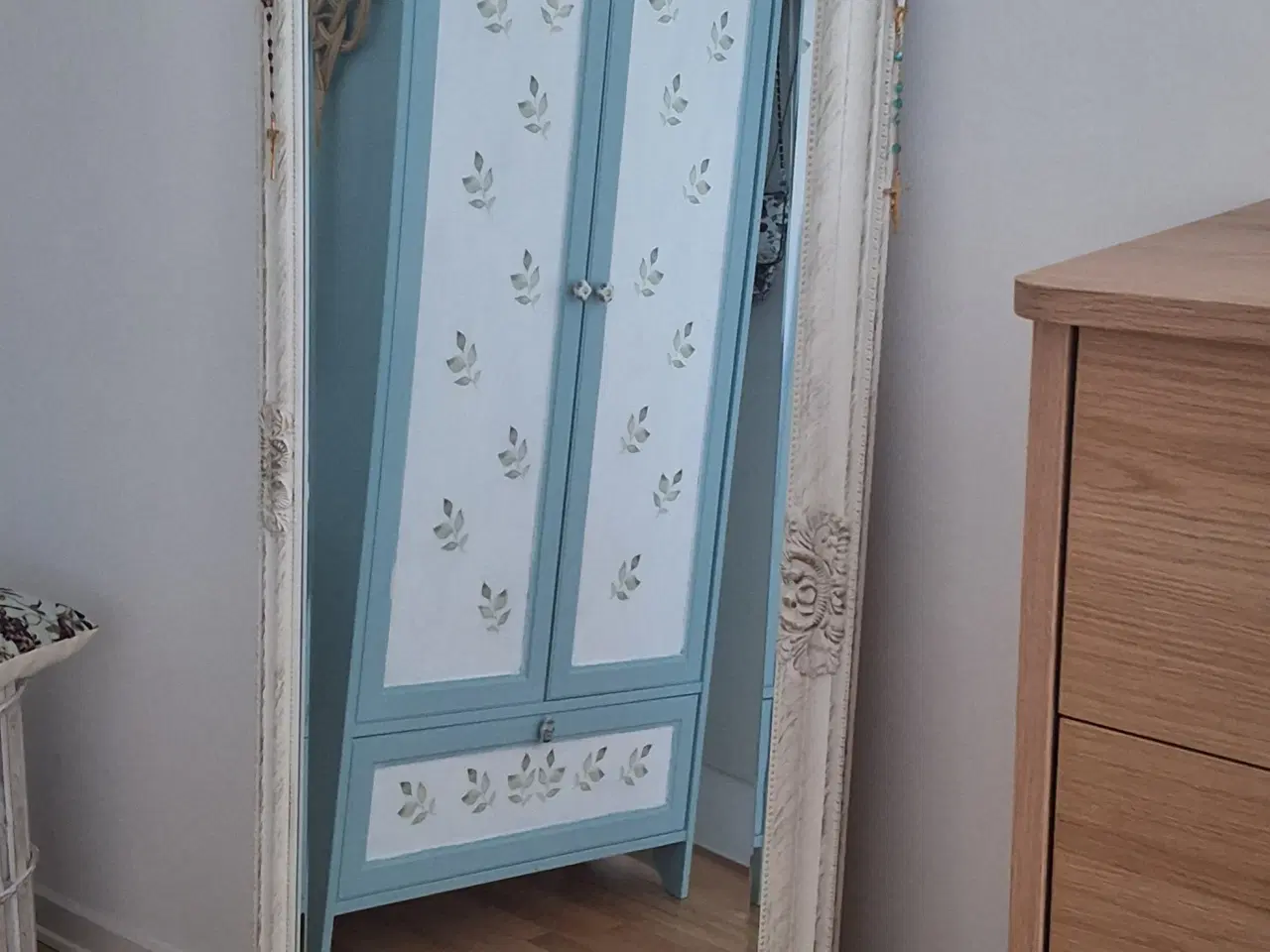 Billede 1 - Et smukt helfigursspejl