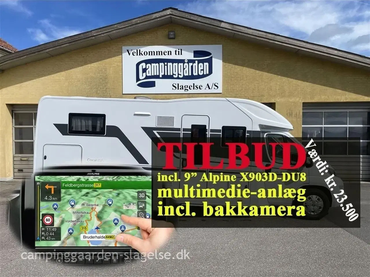 Billede 1 - 2023 - Adria Coral Plus 670 DL   AUTOMATGEAR - NEDSAT KR 136.568,-