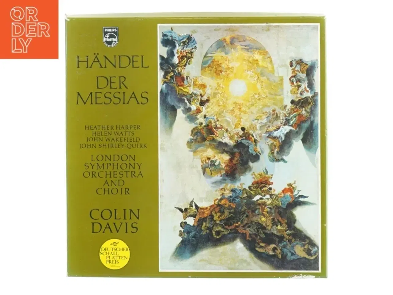 Billede 1 - H&#228;ndel Der Messias Vinyl LP fra Philips (str. 32 cm)