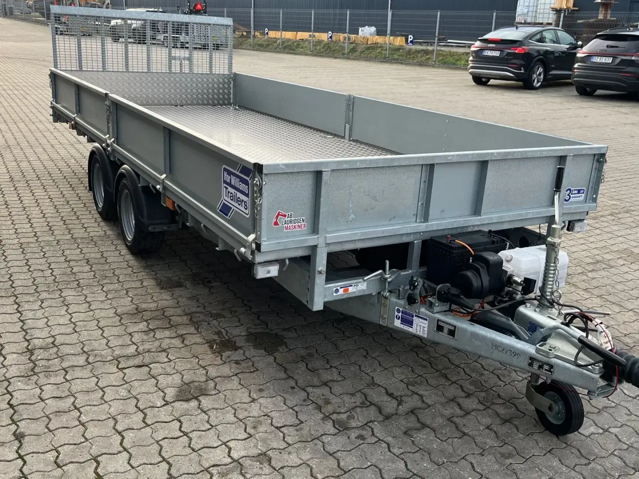 Billede 7 - Ifor Williams CT166 NY Vippelads trailer med elpumpe og alubund