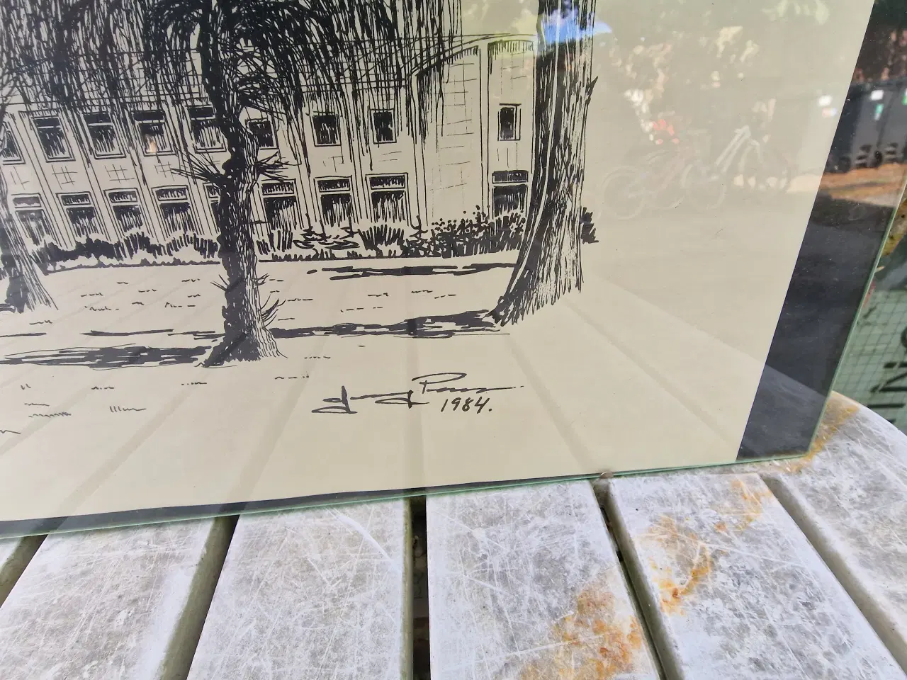 Billede 3 - Århus Rådhus tegning