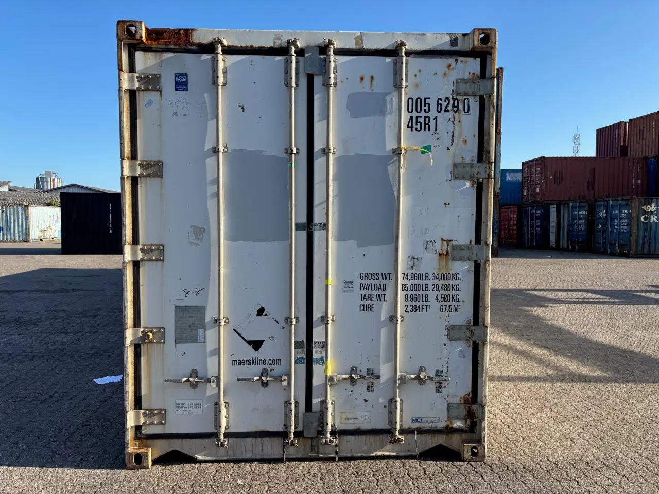 Billede 1 - Brugt 40 fods Isoleret HC container ( Extra Høj ) 