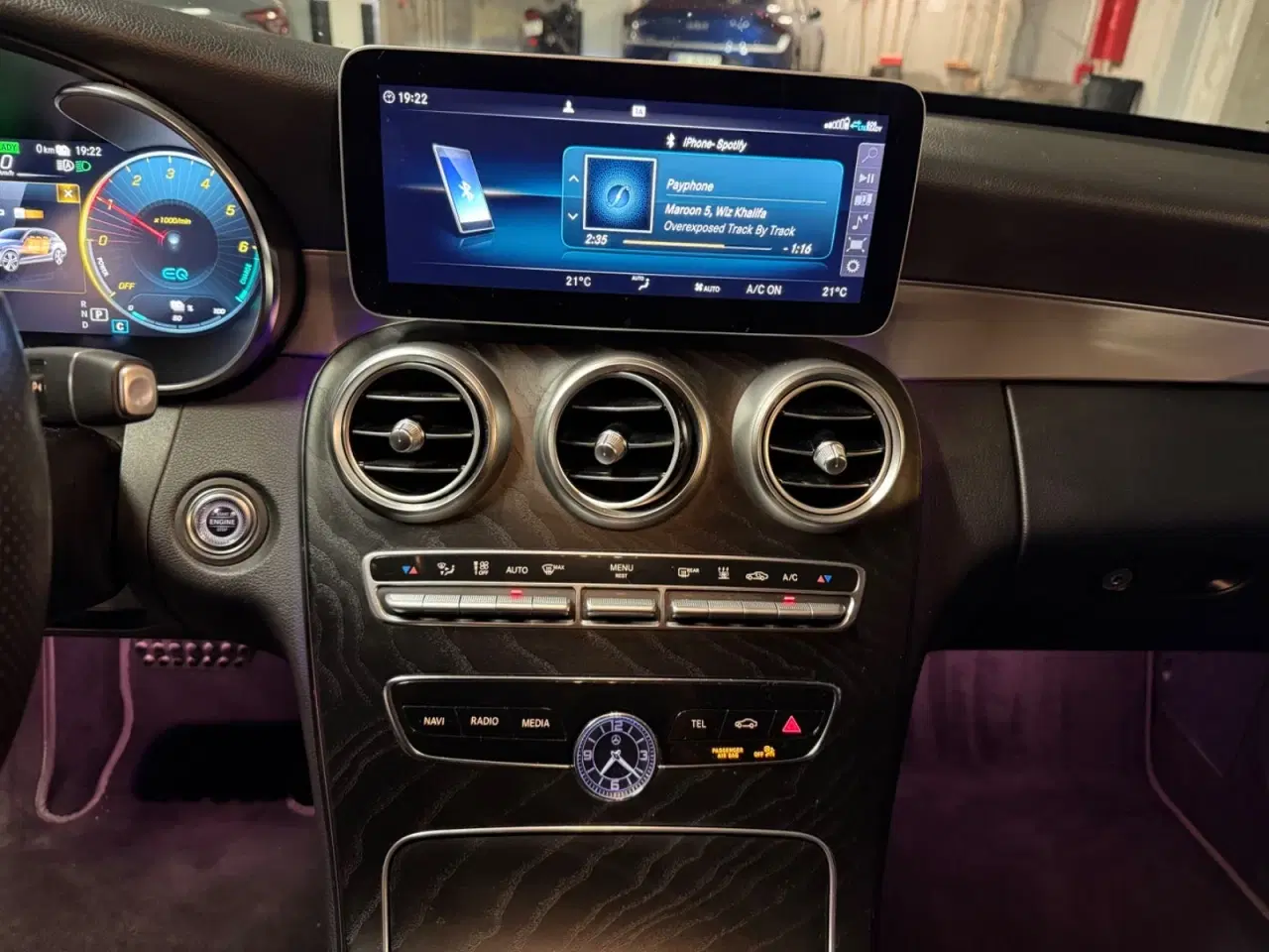Billede 10 - Mercedes C300 de 2,0 AMG Line Night Edition stc. aut.