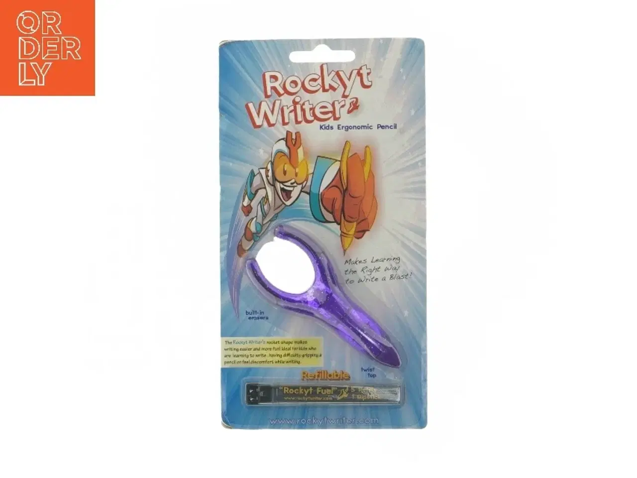 Billede 1 - Rockyt Writer Ergonomisk Blyant fra Rockyt Writer (str. ca. 9 cm)