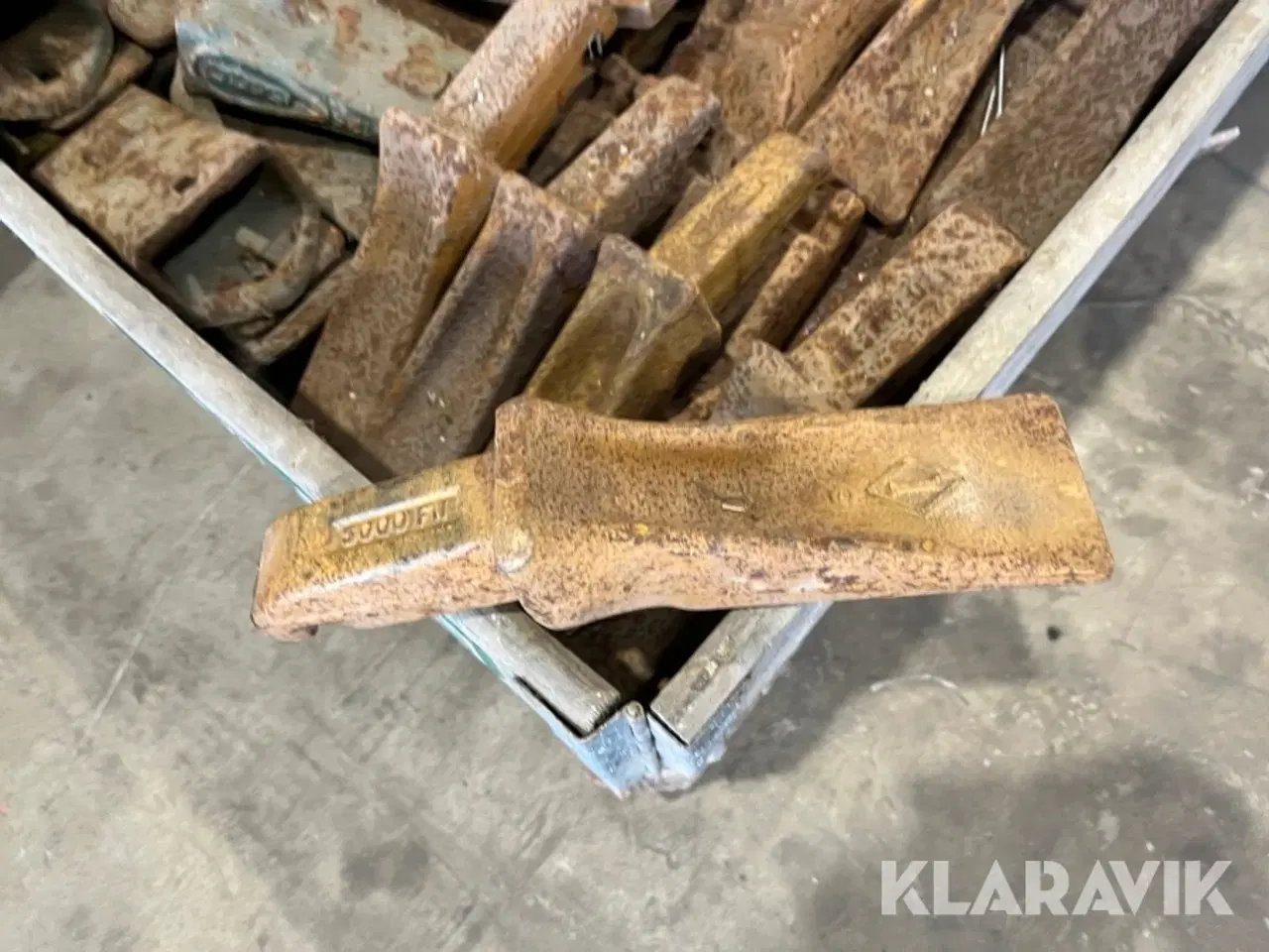 Billede 7 - Diverse tænder til gravemaskine