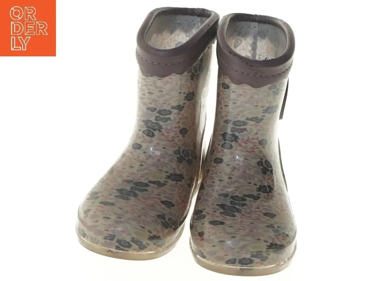 Billede 3 - Børnestøvler med blomster fra Sofie Schnoor (str. 22 )