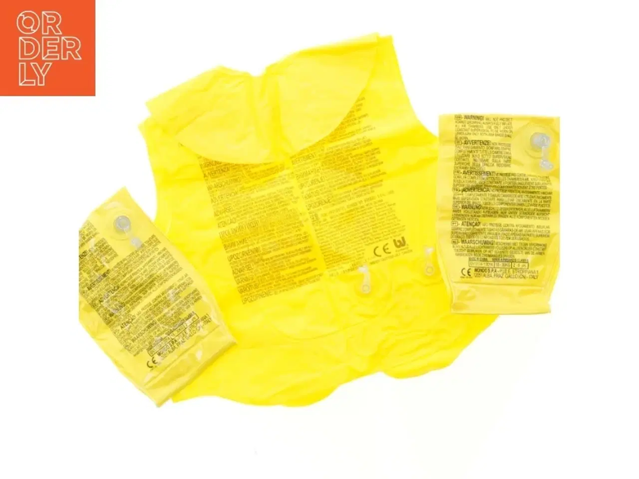 Billede 2 - Badevest og -vinger fra Peppa Pig (str. 46 x 40 cm og 23 x 15 cm)