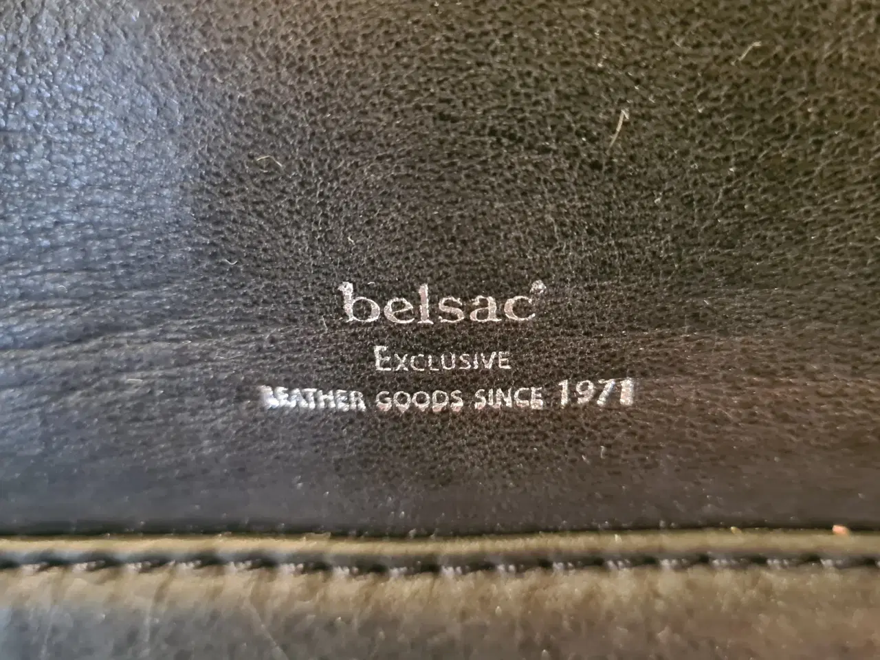 Billede 5 - Belsac lædertaske, sort