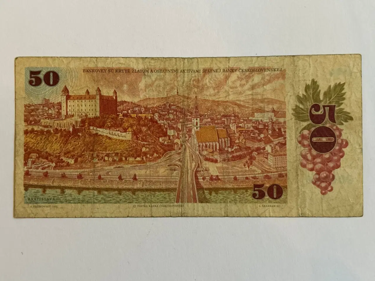 Billede 2 - 50 Korun Czechoslovakia 1987