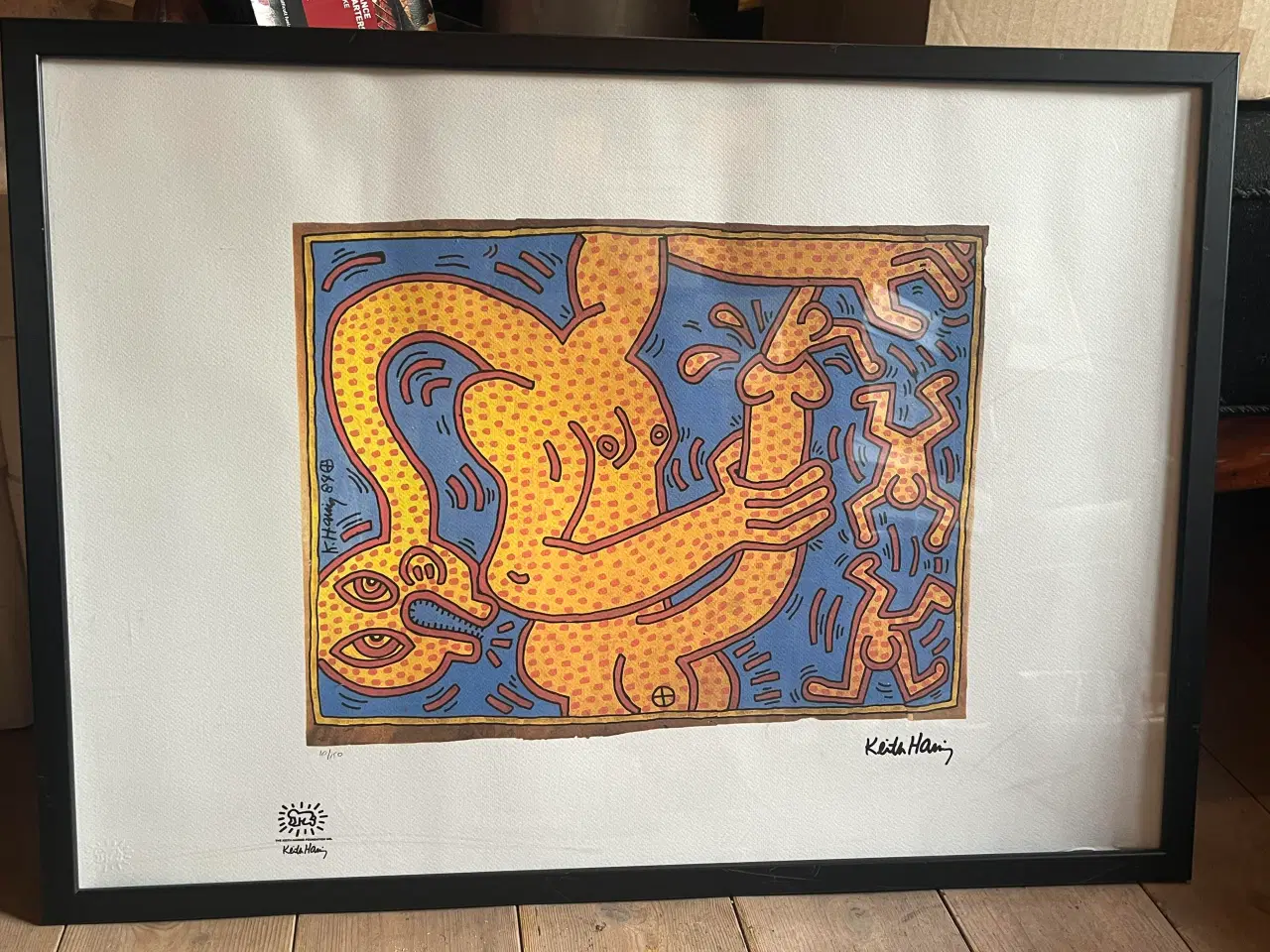 Billede 1 - Keith Haring - Litografisk kunsttryk