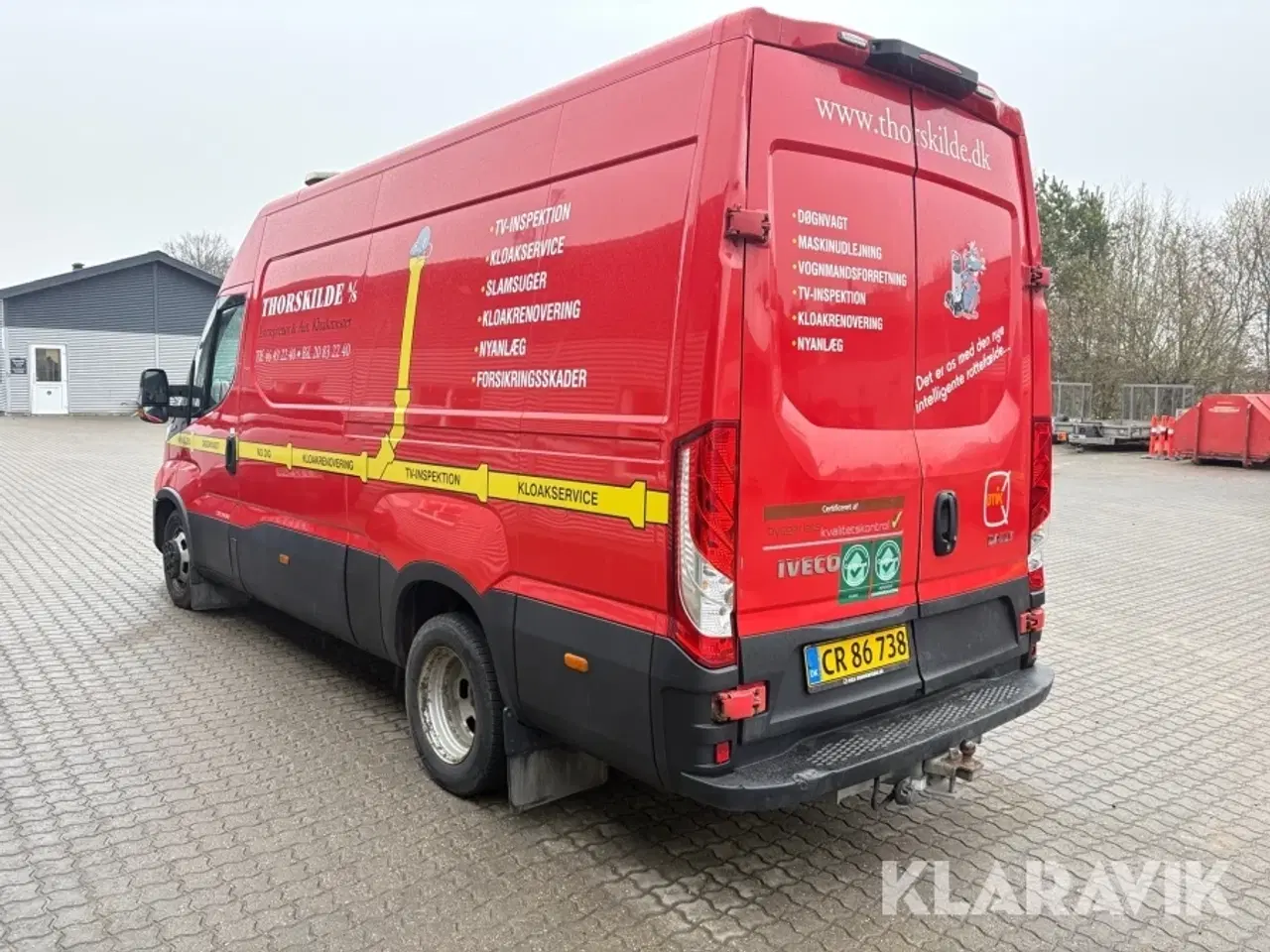 Billede 4 - Varebil Iveco Daily 35C18H V med værktøjspakke