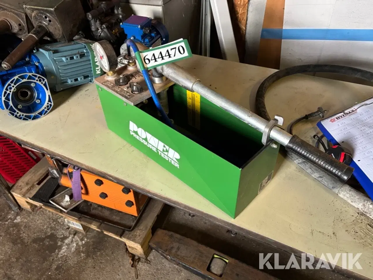 Billede 1 - Trykprøvepume POWER Pressure Tester TP50