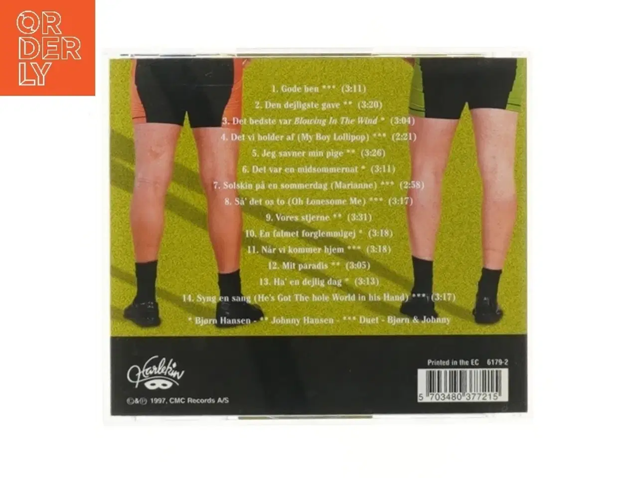 Billede 2 - Bjørn & Johnny - Gode Ben CD fra Harlekin