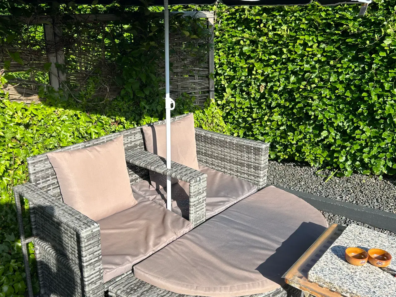 Billede 1 - Flot 2 person havesofa