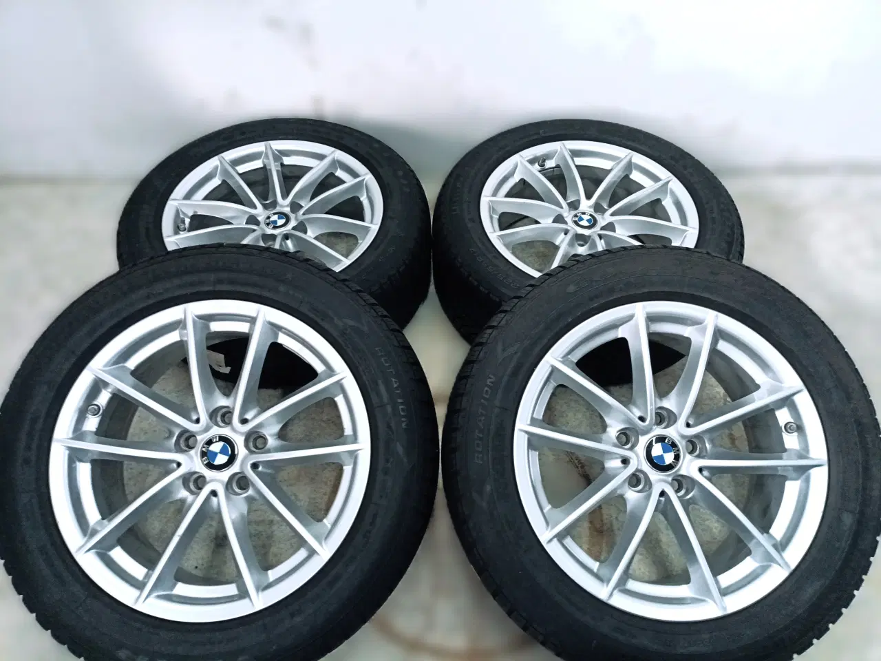Billede 3 - 5x112 17" ET27 nav 66,6ø BMW vintersæt inkl.TPMS -