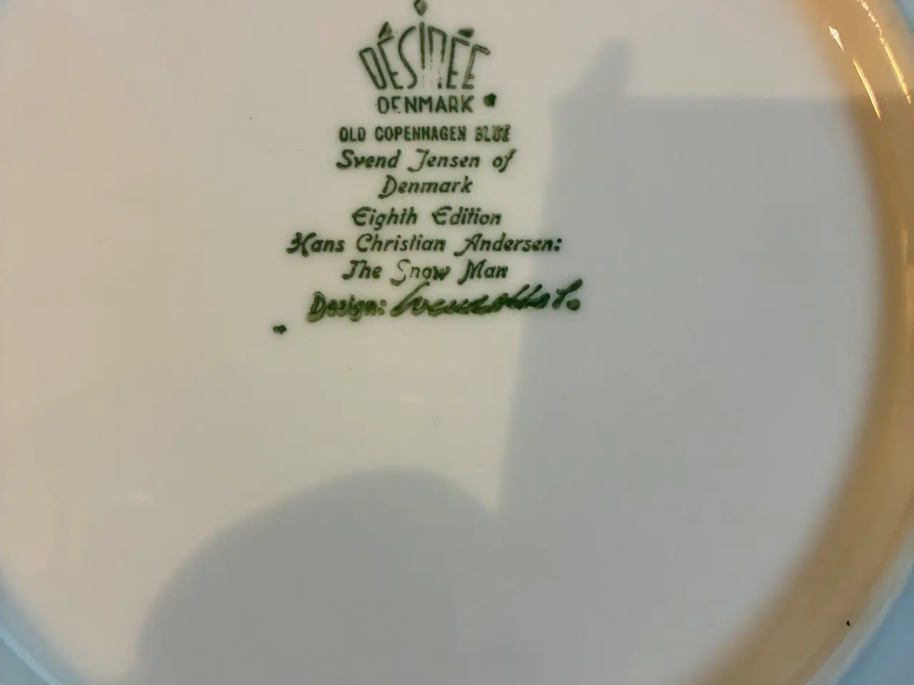 Billede 4 - H. C. Andersen juleplatter fra Desiree