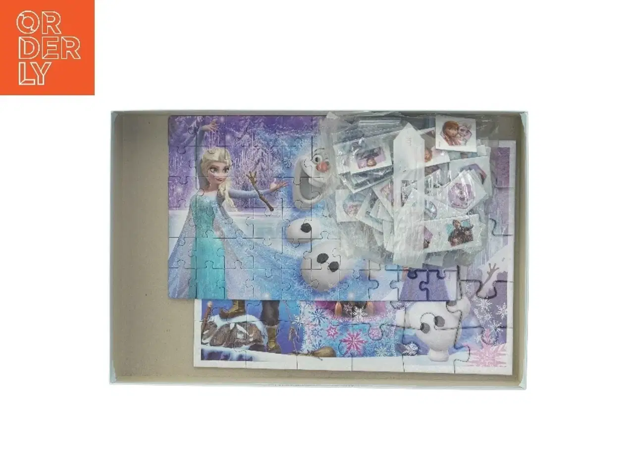 Billede 4 - Frozen 4-i-1 spil sæt fra Disney (str. 6x28x42 cm)