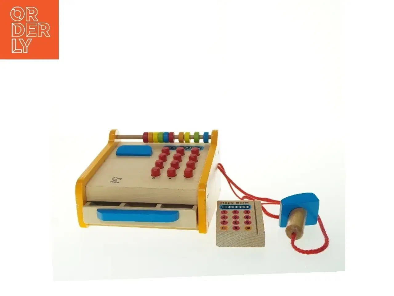 Billede 1 - Træ legetøjskasseapparat fra Hape (str. 19 x. 20 cm)