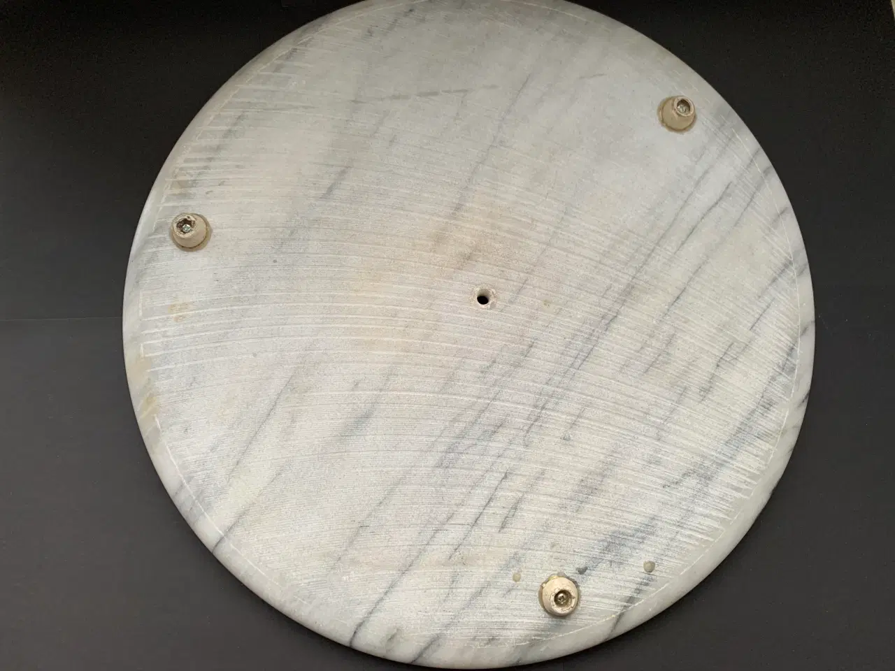 Billede 2 - Serveringsfad i marmor med ét håndtag