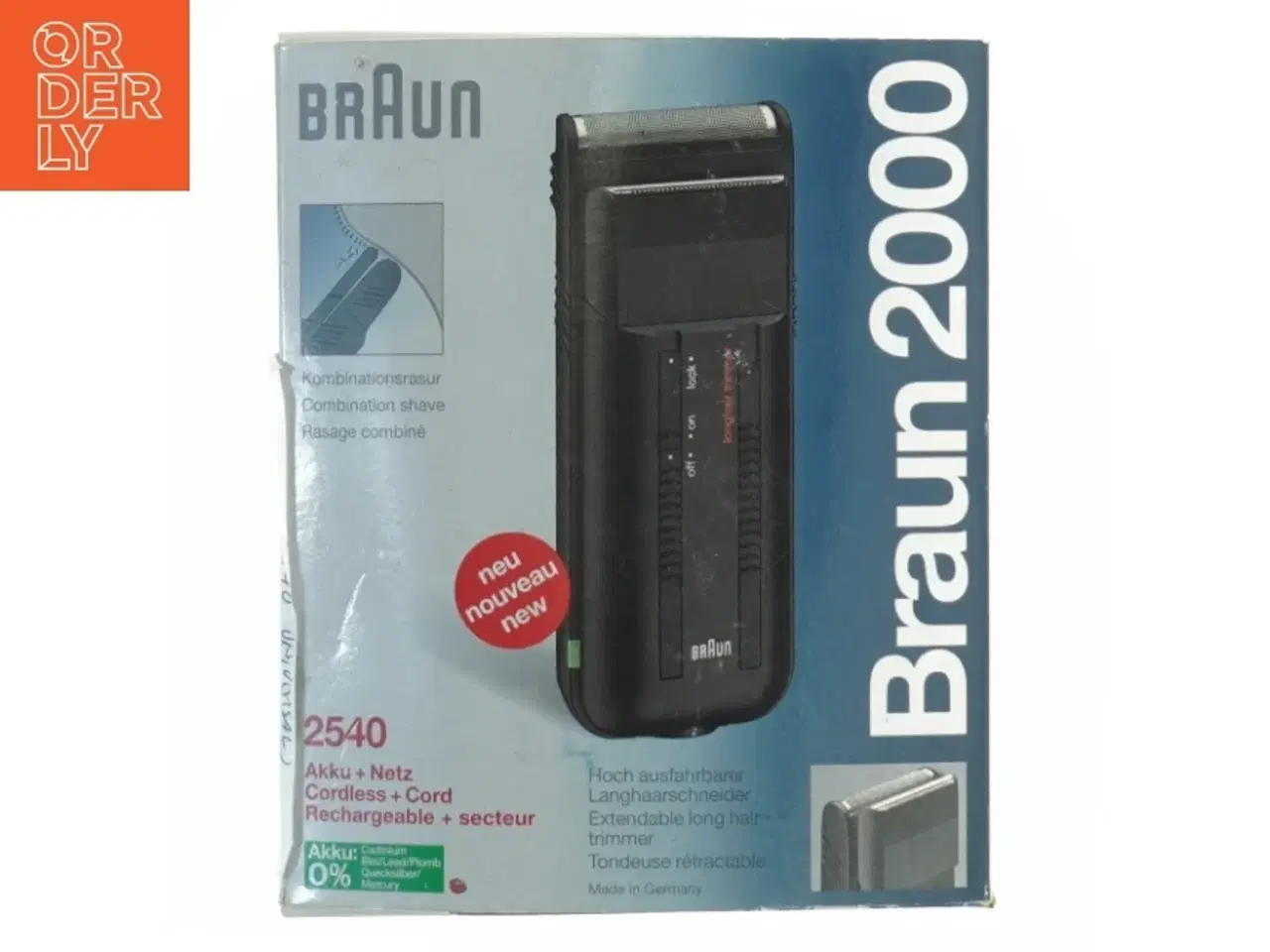 Billede 4 - Braun kombinationsshaver fra Braun (str. 17 x 14 x 5 cm)