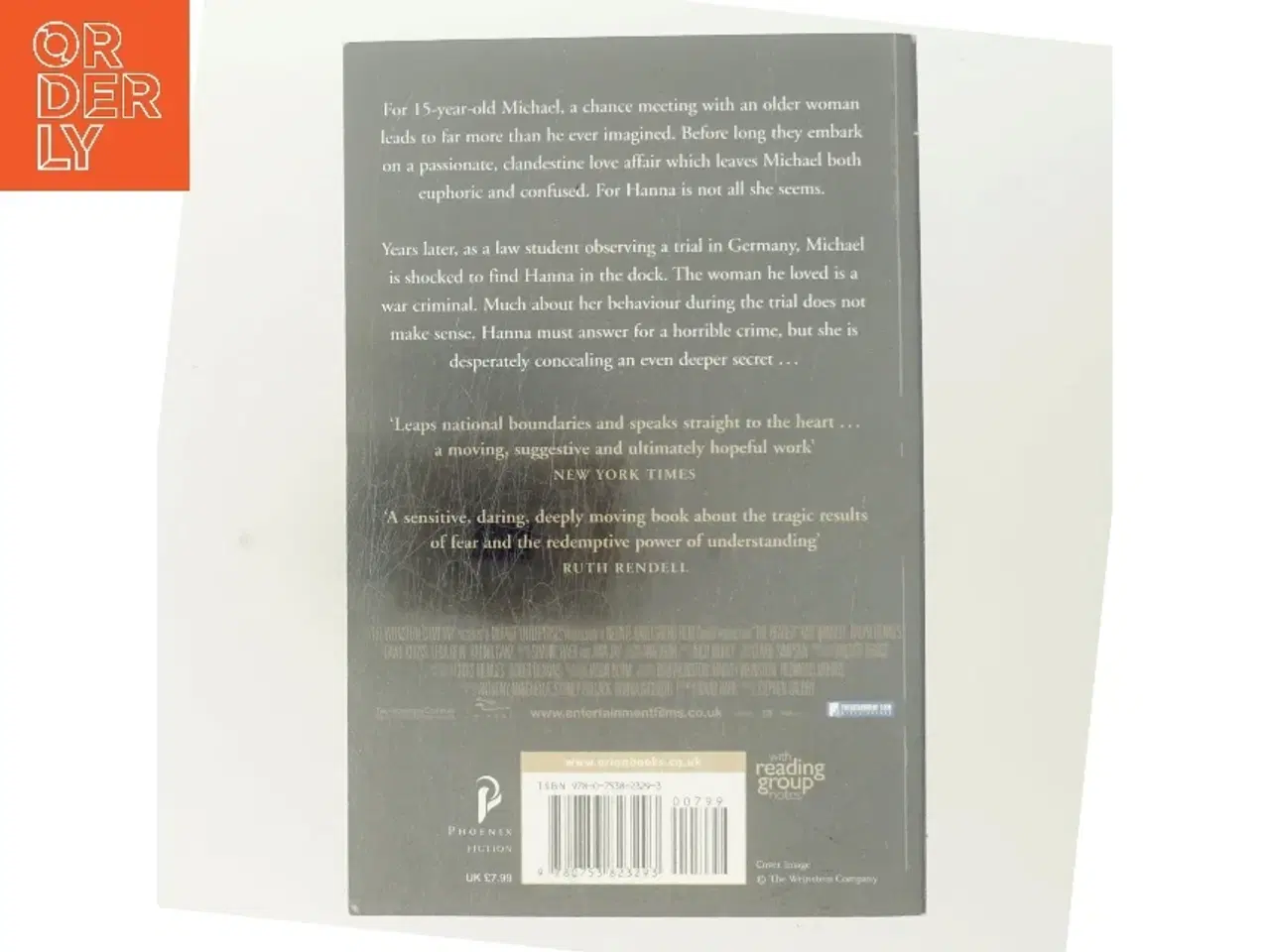 Billede 3 - The reader af Bernhard Schlink (Bog)