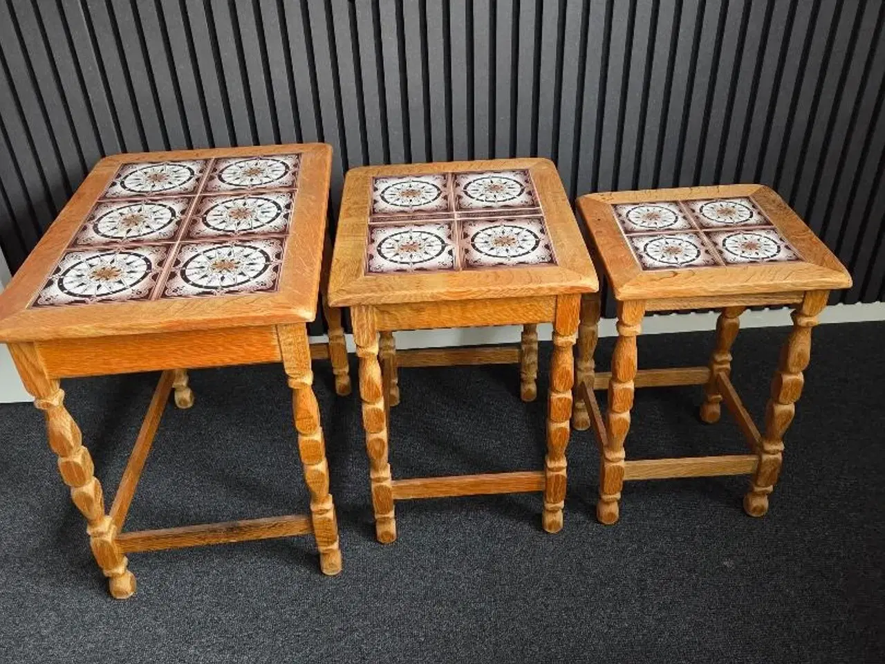 Billede 2 - Syret eg indskudsborde