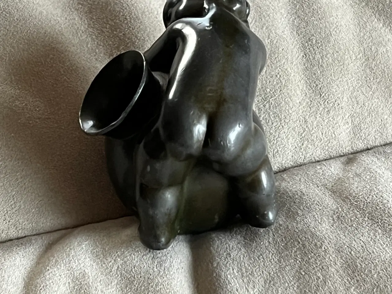 Billede 3 - Just Andersen figur i diskometal  figur med penne/