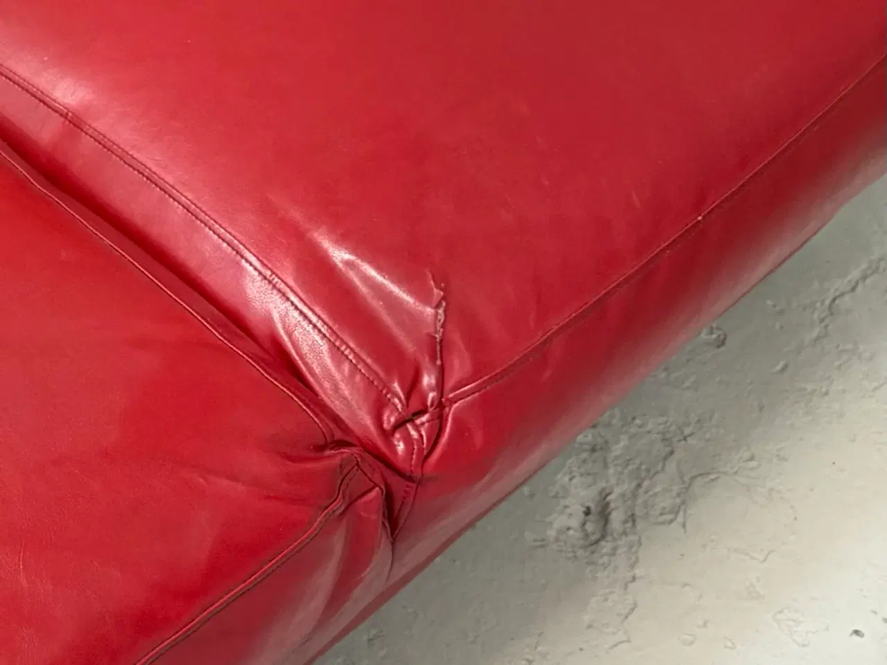Billede 3 - Røde lædersofaer
