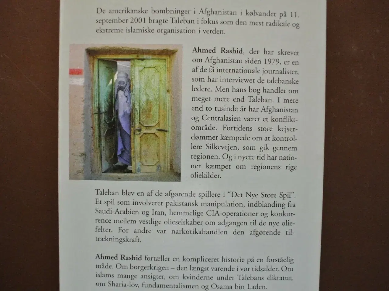 Billede 4 - afghanistan og taleban - islam, olie og det nye st