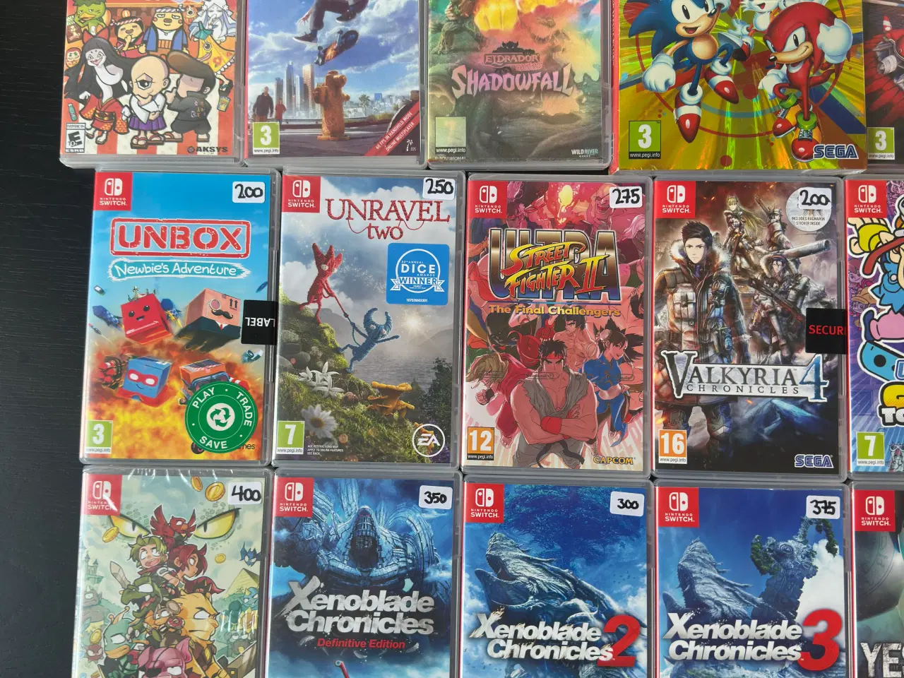 Billede 8 - 139 Stk Nintendo Switch Spil. Læs Beskrivelsen 