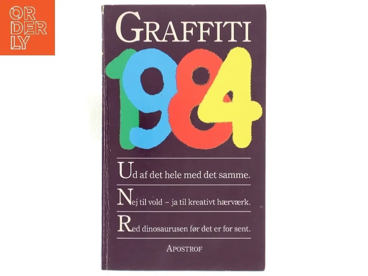 Billede 1 - Graffiti 1984 Bog fra Apostrof