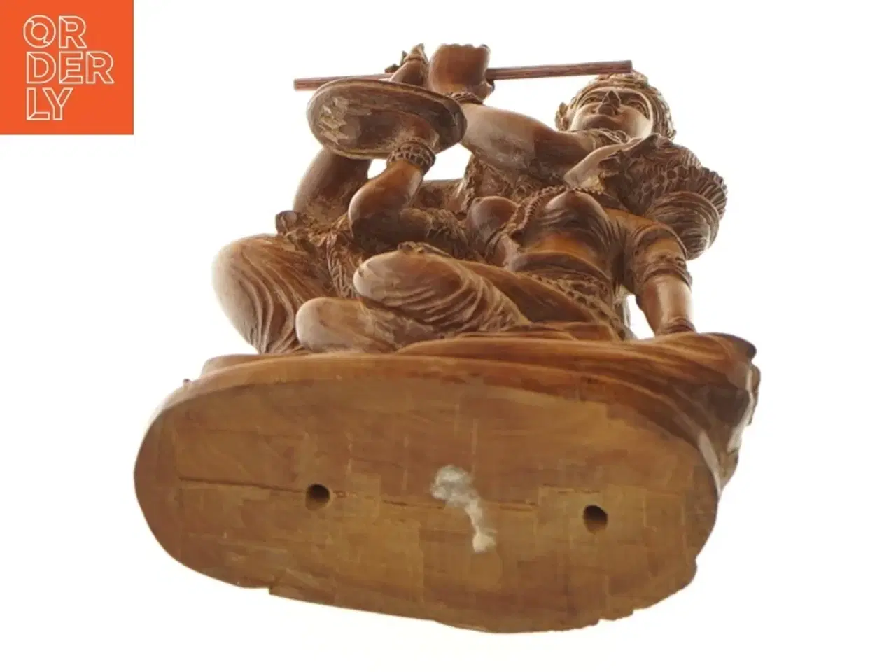 Billede 4 - Statue af Krishna & Radha (str. 24,5x10,5 cm)