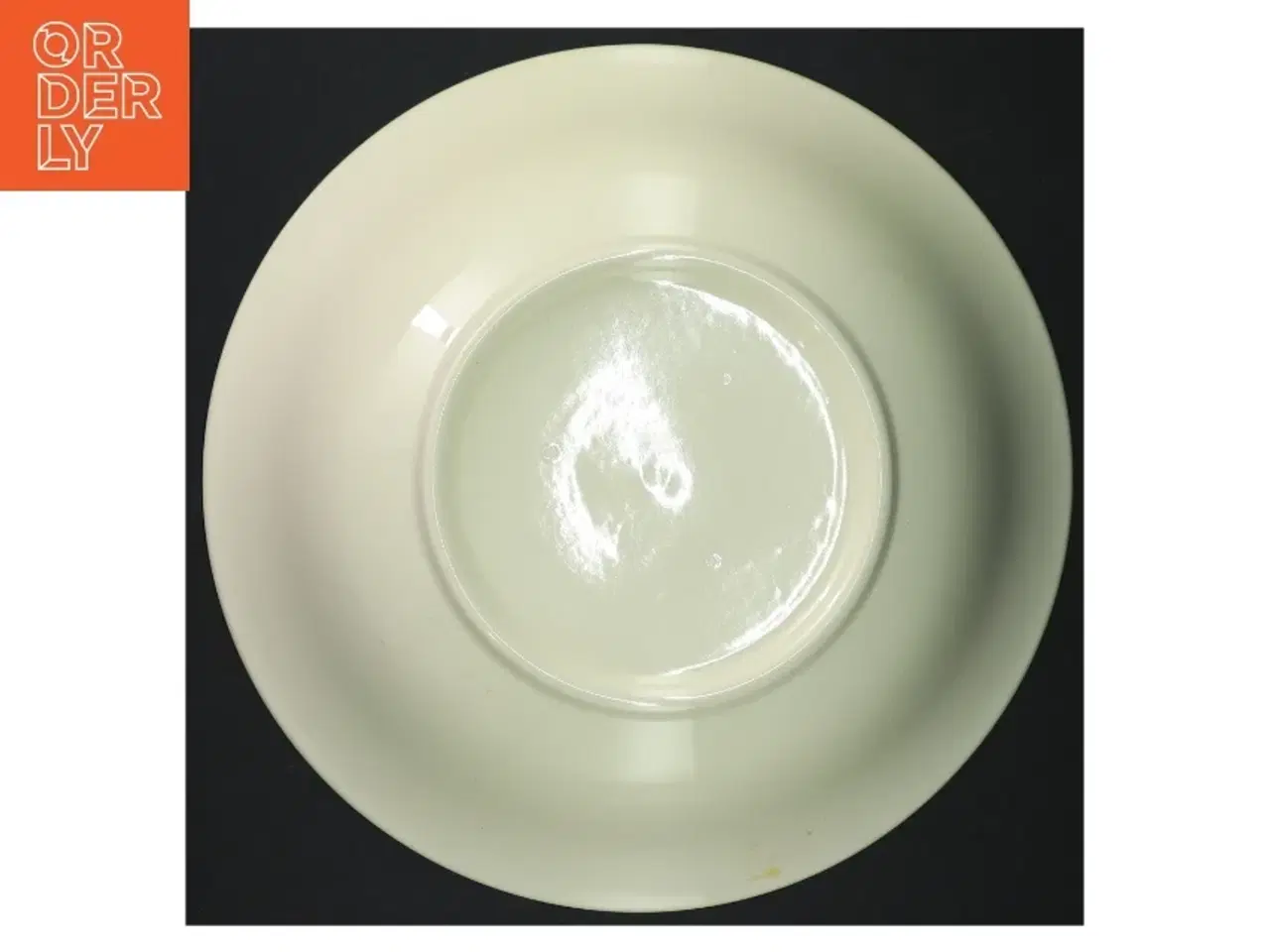 Billede 3 - Stor keramik salatskål med olivenmotiv (str. 25 cm)