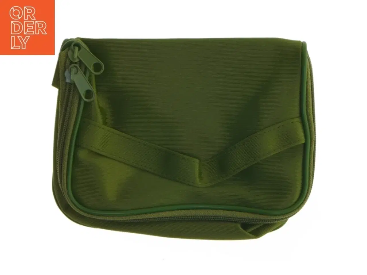 Billede 1 - Grøn toilet taske (str. 19x15 cm)