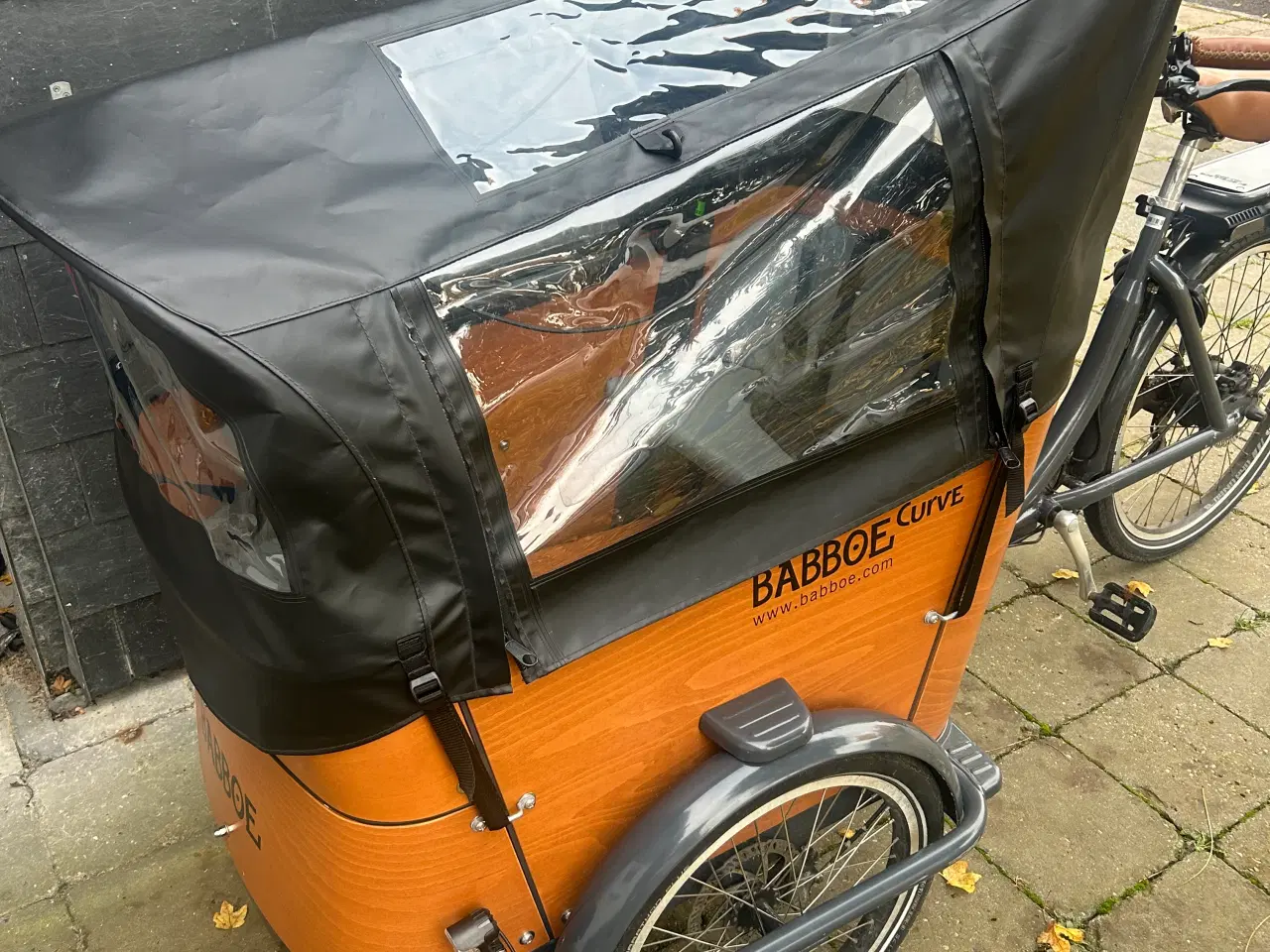 Billede 1 - Kaleche og stænger til Babboe e-curve