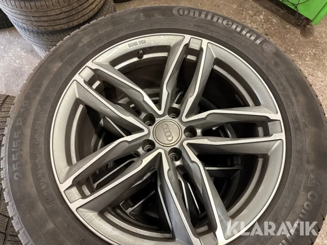 Billede 10 - Audi alufælg med Continental vinterdæk 255/55 R19 XL.