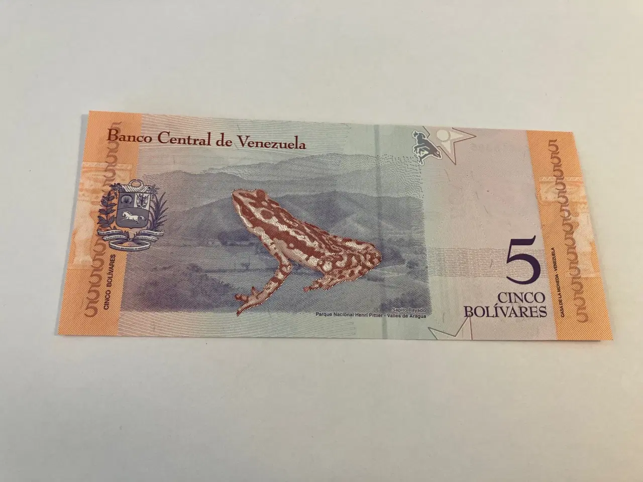 Billede 2 - 5 Bolivares Venezuela